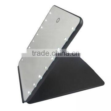 Ipad Shape Fashion Vanity Cosmetic Foldable Led Table Mirror photo-2