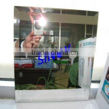 Unframes Bathroom Mirror and High Quality Mirror Glasss photo-3