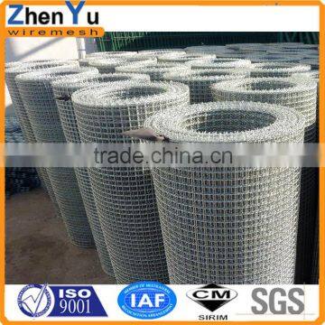 high quality square hole crimped wire mesh (Anping County China)