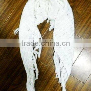 Fashion Lady Acrylic Knitted Scarf