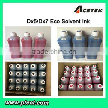 Acetek brand eco solvent inks for flex printing