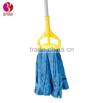 small navy microfiber strip wet mop