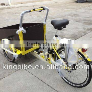 Tricycle Cargo Bike,Ice Cream Tricycle,Ice Cream Cargo Bike with Closed Cabin Cargo Tricycle with Refrigerator