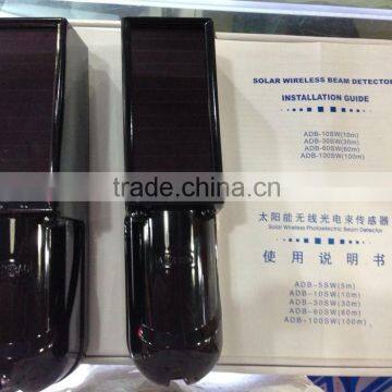 Solar Wireless Infrared Photoelectric Beam Detector Wireless Alarm System photo-2