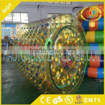 Funny water games water roller with lowest price sale for sale