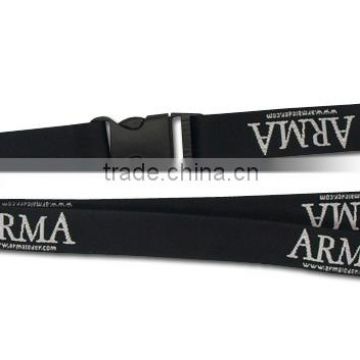 Woven lanyard,custom lanyards no minimum order jacquard strap