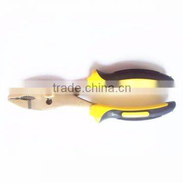 Non sparking spark-resistant slip joint pliers