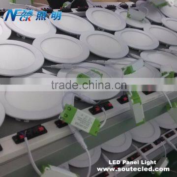 3w 4w 6w 9w 12w 15w 18w 20w 24w round panel light led light switch panel China flat panel light