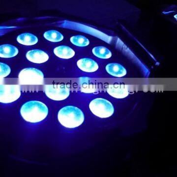 Professional cheap led par indoor zoom stage light 18pcs 6in1 home party disco par lighting led par 64 light