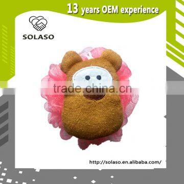 Cartoon Exfoliating Bath Mesh Sponge Shower Ball Wash Scrubber photo-3