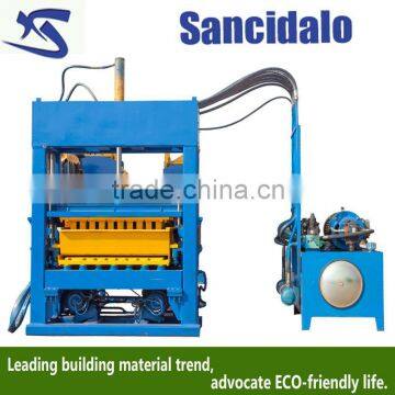 QT5-15 automatic brick machine, hydraulic brick making machine, cement brick making machine ,fly ash block making machine