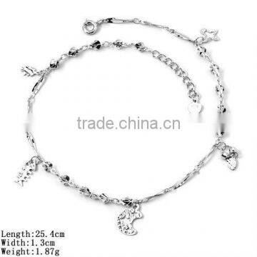 [JL-19] 925 Silver Anklet, Plain Silver Anklet