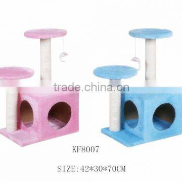fashionable style of cat scratching post&sisal cat tree
