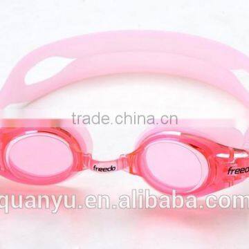 Super professional silicone anti-fog Adjustable swimming goggles for Junior