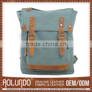 Best Quality Customized Logo Canvas Adult Backpack