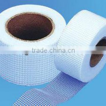 Self-adhesive mosaic tile fiberglass mesh