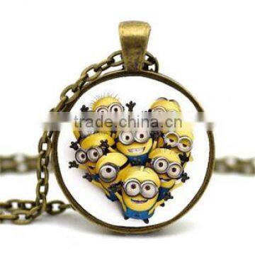 Comic glass dome jewelry DIY Jewelry photo glass dome jewelry--Accept your image to do it
