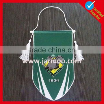 hot sale free design car pennant flag