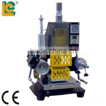 TH-90 Desktop pneumatic Cards hot foil stamping machinery for PVC and leather