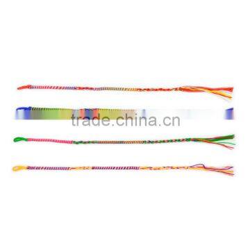 2016 New Arrival Pormotion Gift Cheap Handmade Multi-colour Friendship Bracelet