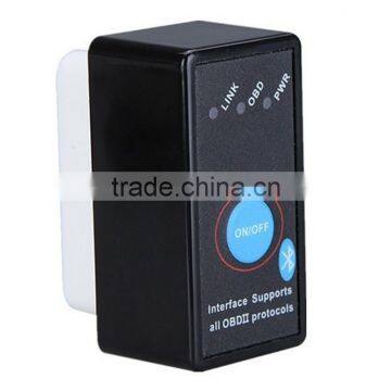 Mini Elm327 Bluetooth Elm 327 V1.5 OBD2 OBD II Car Code Scanner with Switch