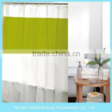 Customized Cheap Price Printed Shower Curtain , PEVA Shower Curtain Water