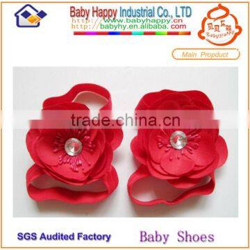 Cheap flower baby sandal shoes