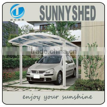 2015 Reinforce carport with polycarbonate sheet