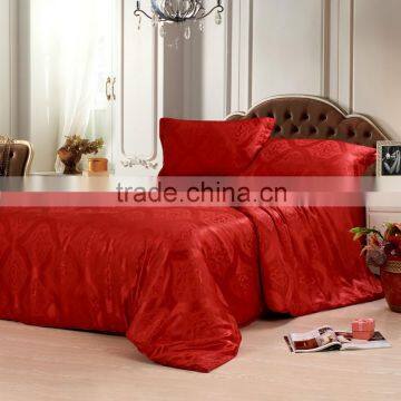 2015 luxury 16mm silk wedding bedding set