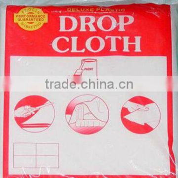 Paint drop sheet Plastic drop sheet PE dust sheet