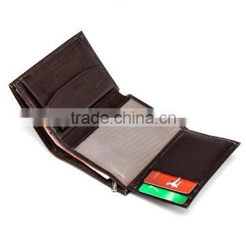 Customize Genuine Leather Modern Style High Standard Mens Purse photo-3