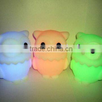 LED owl toy