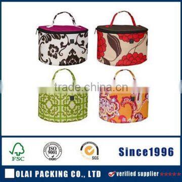 hot sale Fashion lady travel canvas cosmetic bag