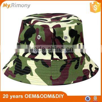 Wholesale 2016 Camo Bucket Hat/ Customized Logo Bucket Cap photo-2