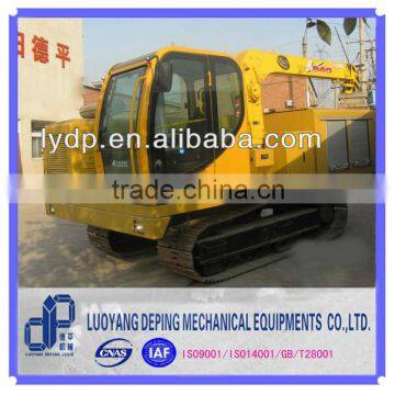 10T telescopic crawler crane