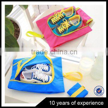 MAIN PRODUCT!! China promotional shopping nylon drawstring shoe bags wholesale