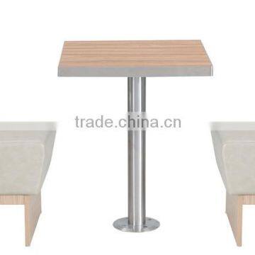 Sanlang factory foshan custom fabric restaurant booth sofa diner seating