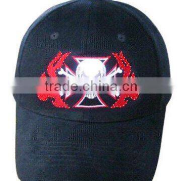 Promotional Hot Sale Brushed Cotton LED Baseball Cap With Built-in LED Light(EN71)