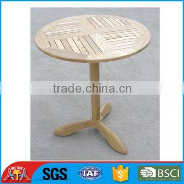 Aluminum wooden bar table