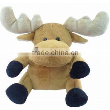 plush moose toy/stuffed christmas toys/christmas moose stuffed toys