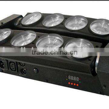 led moving head spider beam lighting 8*10w