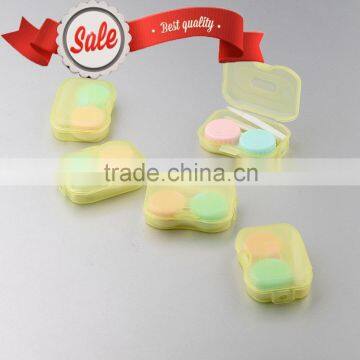 Contact Lens mate Case, contact lens mate box, lovely face contact lens case