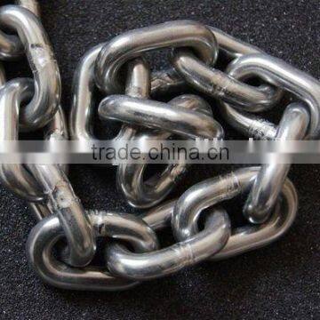 Anchor Chains, Stainless Steel 304&316, DIN766 Short Link Chain.