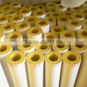 Fiberglass Pipe Insulation With ASJ