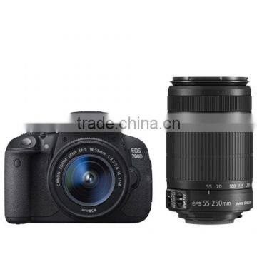 Canon EOS 700D18-55 IS STM & 55-250mm IS II Lens Digital SLR Camera DGS Dropship