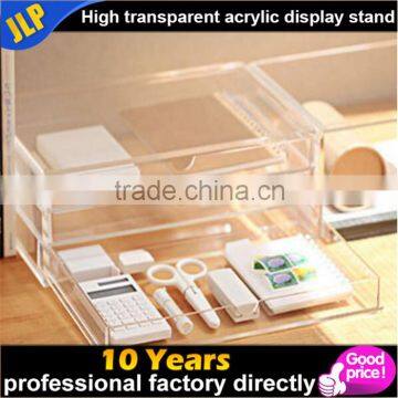 Multi-functional acrylic simple fashion stationery storage boxes