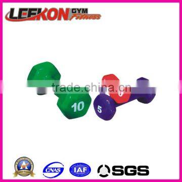 vinyl coated dumbbells/soft foam dumbbells/deluxe rubber dumbbell