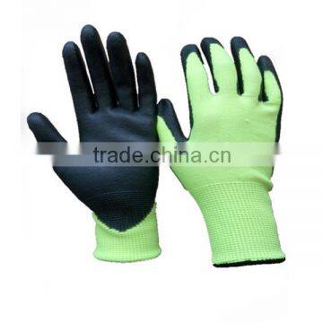 PU Coated Safety Working Gloves for Protection