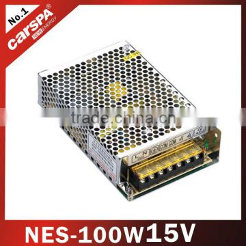 NES series efficient single 100w 15v 7a switching power supply (NES-100W)