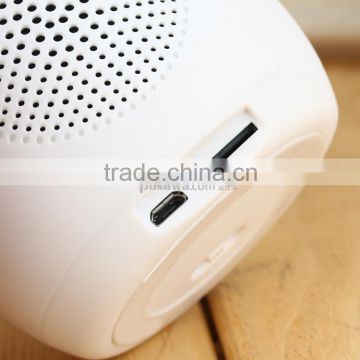 mushroom speaker with night lamp bluetooth4.1 supports multi protocols